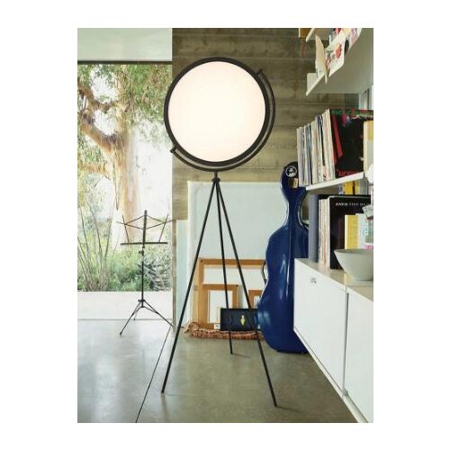Modern Minimalist Art White Black LED Floor Lamp Nordic Living Room Decoration Lamp Bedroom Bedside Lamp Restaurant Tripod Light