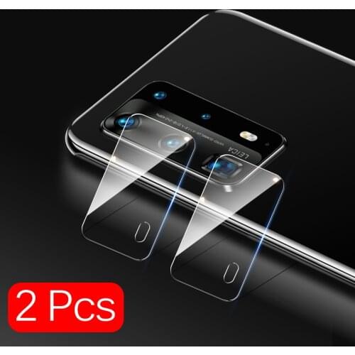2Pcs/Lot P40 Pro Camera Lens Glass For HuaWei P40 Lite E Tempered Glass On The Huawey P 40 5G P40Pro Back Protective Glas Film