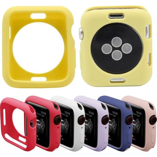 Watch Cover Case For Apple Watch 6/SE/5/4 40mm 44mm Protective Bumper Cover Protector Shell For IWatch Series 1 2 3 42mm 38mm