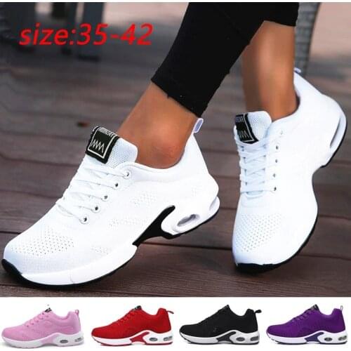 Tenis Women Lightweight Sneakers women Shoes Outdoor Sports Shoes Breathable Mesh Comfort Air Cushion Lace Up women sneakers