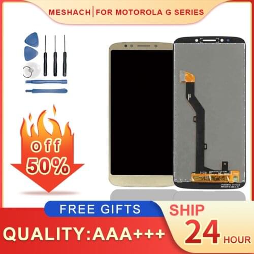 Mobile Phone LCD Display New Original For Motorola G2 G3 G4 Play G5 G5Plus G6 G7Play Touch Screen Replacement Assembly Digitizer