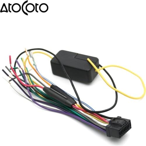 AtoCoto Car Power Stereo Radio Wire Harness with Fuse Cable Connector Adapter for Pioneer DEH-P8600MP P8450MP P860MP P960MP