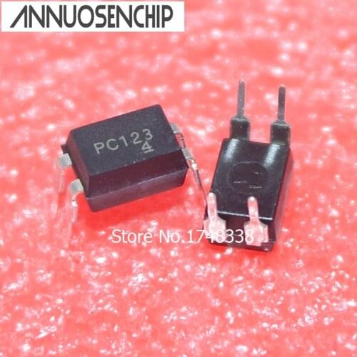Free shipping 100PCS PC123 DIP-4 NEW ORIGINAL