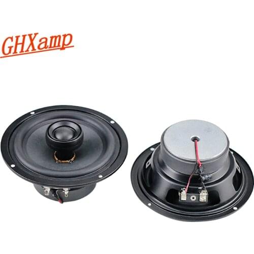 GHXAMP 5 Inch Coaxial Speaker 4OHM 25W BGM Ceiling Speaker Full Range Coaxial Horn For Conference/Education System 2pcs