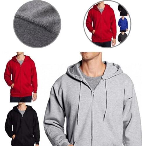 Skin-friendly Drawstring Hooded Long Sleeve Men Jacket for Daily Wear