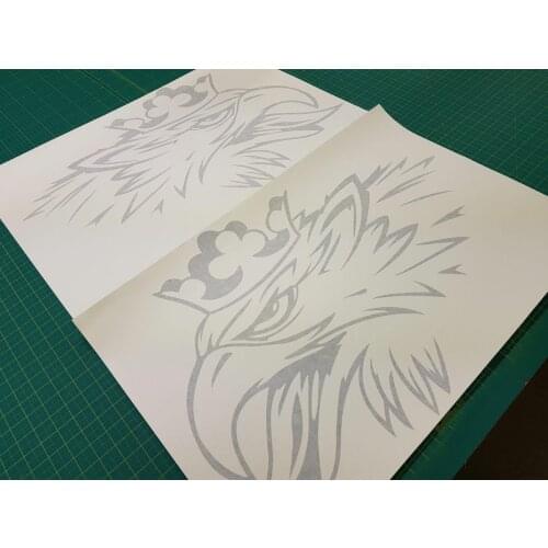 For x2 Scania V8 500 560 620 G P R Series 700mm panel Decals Stickers all colour