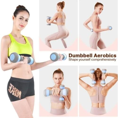 Adjustable Dumbbells for Women Men 8.8lbs(4.4lbs x 2) Exercise Dumbbells with Anti-Slip Handle Home Gym Office Workout