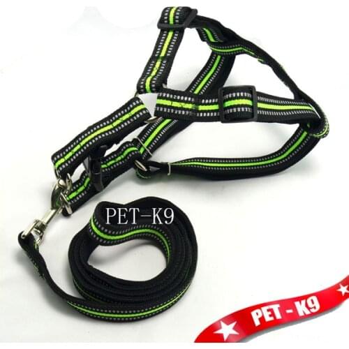 Adjustable Dog Harness Anti-Twist Dog Leash Set Soft and Durable Vest Harness Leash for Daily Training