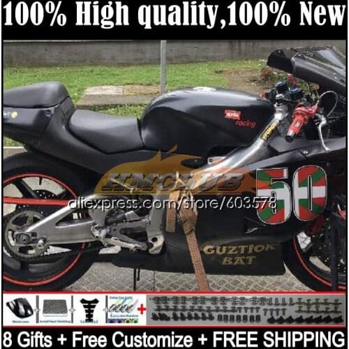 RS125R For Aprilia RS 125 RS4 RS-125 RS125 99 01 02 03 04 05 52CL.015 RSV125 R 1999 2000 2001 2002 2003 2005 Fairing Matte black