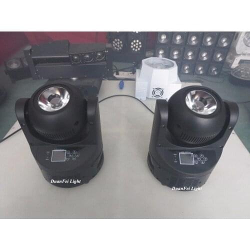 DunFly DuanFei Light 6 pieces/lot Super bright mini 60W moving head rgbw dmx led china light moving head beam