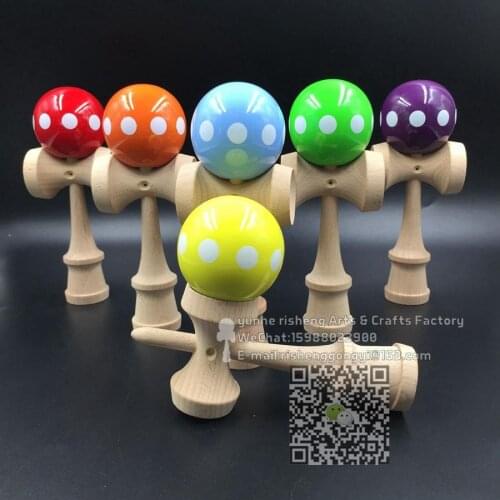 TWB retail kendama 18cm 2015 new model Dot kendama free shipping Two kinds handle Optional
