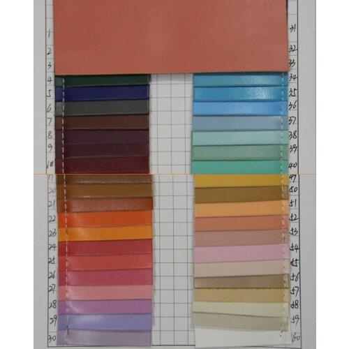 Buffalo grain leather fabric high quality soft synthetic PU leather factory wholesale free shipping