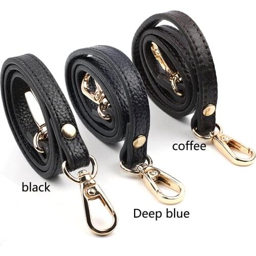 Genuine Leather Women Bags Strap Detachable Handbag Handle Replacement Shoulder Bag Belts Accessories Multi Colors Option