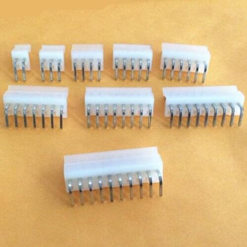 20PCS CH3.96 Pitch 3.96mm 2-12Pin Right Angle Pins Connector Pin Header