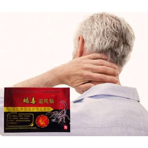 24Pcs/3bags Chinese herbal medicine Scorpion Venom Pain Relief Patch Orthopedic Analgesic Plaster arthritis Cervical Spondylosis