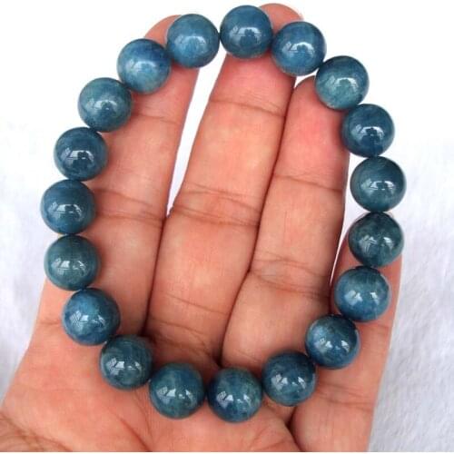 Free Shipping Natural Apatite Round 10.5mm Beads Bracelet Women Jewelry Accessories Weddings Parties Birthday Gift