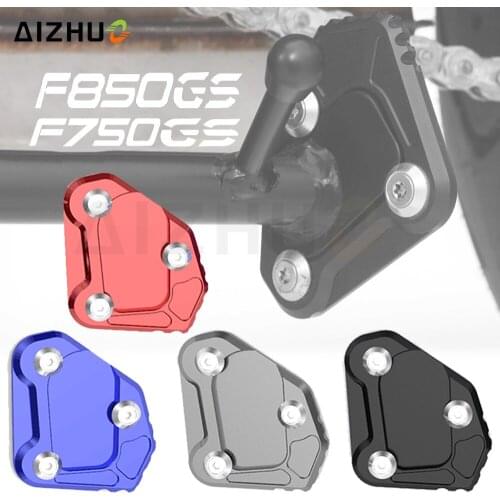 FOR BMW F 750 850 GS F750GS F850GS 2018-2021 Motorcycle CNC Kickstand Side Stand Enlarge Extension Pad Support F850 GS ADVENTURE