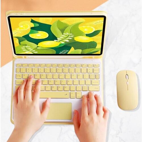 Keyboard Case Cover with Pencil Holder Detachable for Wireless Bluetooth Keyboard JR Deals