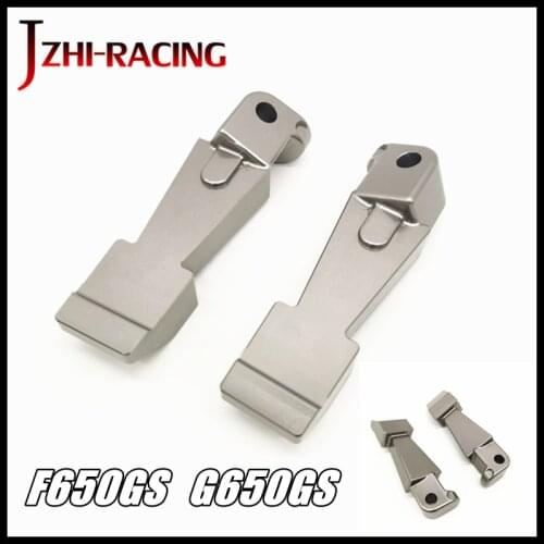 FOR BMW F650GS Dakar G650GS Sertao Motorcycle Accessories Rear CNC Foot Pegs Rest Passenger Footpegs Pedals