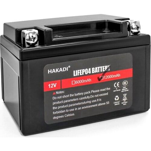 Deep Cycle LiFePO4 12 Volt 12Ah Lithium Iron Phosphate Battery Pack