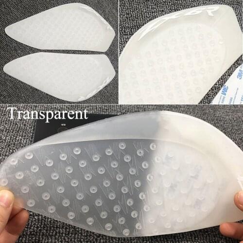 MTImport For Kawasaki ZX-6R ZX6R ZX 6R 2009-2015 2010 ZX6R Transparent Anti slip Fuel Tank Pads Side Gas Knee Grip Traction Pad