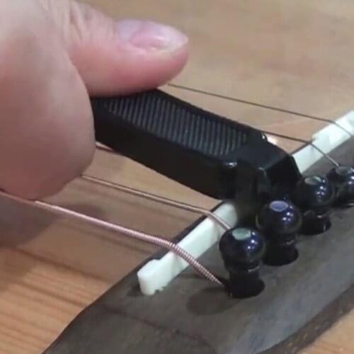 Acoustic Guitar String Winder Cutter Bass Tuning Tool Bridge Remover Pin Puller for Music Lovers Playing Accessories