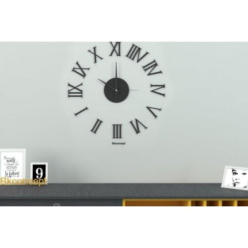 Cleo Wall Clock Black Decoration Living Room Wall Decor Home Living Room Decoration