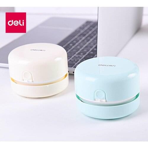 Deli 18880 Mini desk vacuum Cleaner desktop portable desktop vacuum cleaner for school classrooms school office supplies