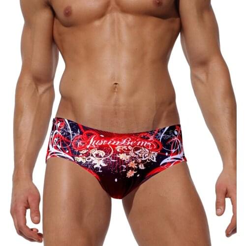 New Mens Sexy Swimwear Swimsuits Swimming Boxer Shorts Summer Gay bikini Sports Surf Beach Shorts Swim Trunks Bathing suit 812