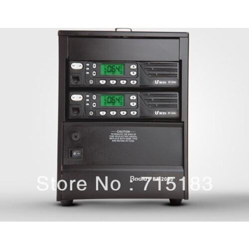 Repeater Beifeng BFDX BF-2000U UHF 430-450MHz 25Watts 64Channel Two-way Radio Power Base Repeater with Duplexer