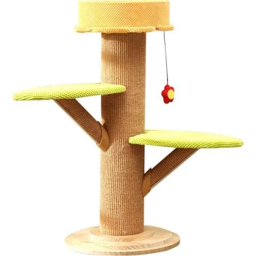 Cat climbing frame cat nest Cat tree large solid wood cat products Cat post shelf cat toy