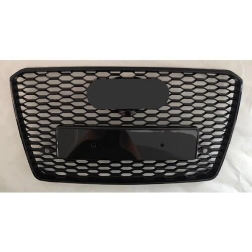Car Front Bumper Grill Center Grille for Audi A8/S8 2015 2016 2017 2018 (Refit for RS8 Style) Car Front Bumper Grille