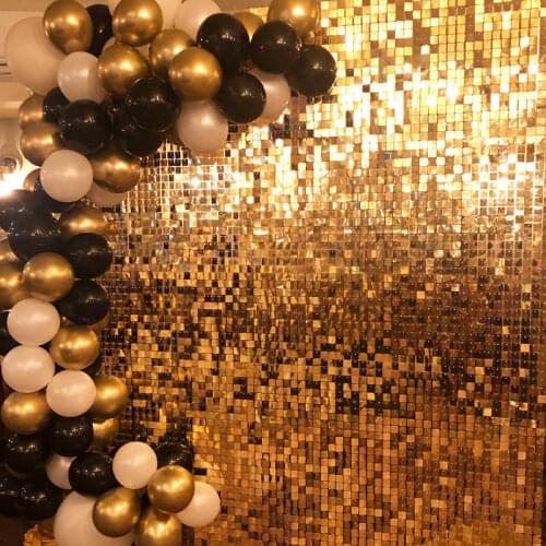Rose Gold Iridescent Panels Sequin Panel Wedding Backdrop Custom Adverting Sings Shop Window Background Glam Shimmer Sequin Wall