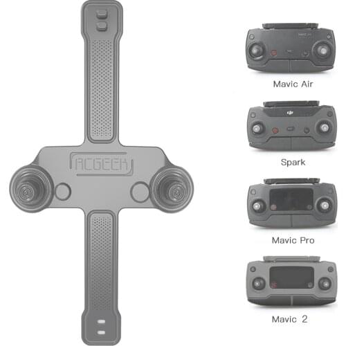 Remote Control Silicone Protective Cover Holder Thumb Stick fixed Tie Belt for DJI Mavic 2 pro/zoom/Spark/ mavic pro/air