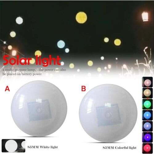 LED Solar Waterproof Water Floating Lights Camping Beach Home Garden Light Colorful Color Changing For Garden Pool Beach Square