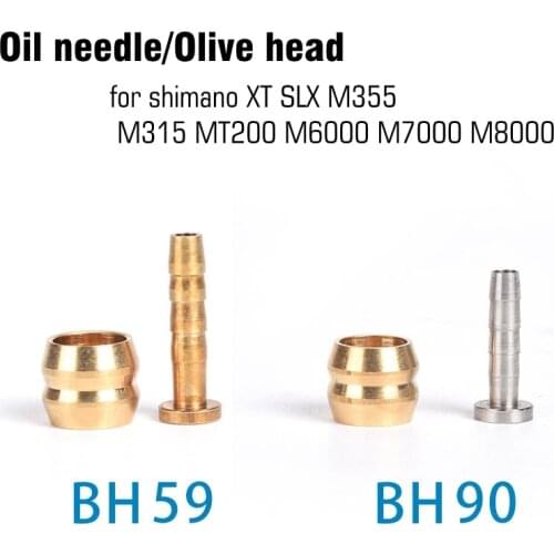 10set BH90 BH59 Bicycle Brake Hose MTB Hydraulic Disc Brake Olive Connect Insert For Shimano Hydraulic Disc Brake Cable