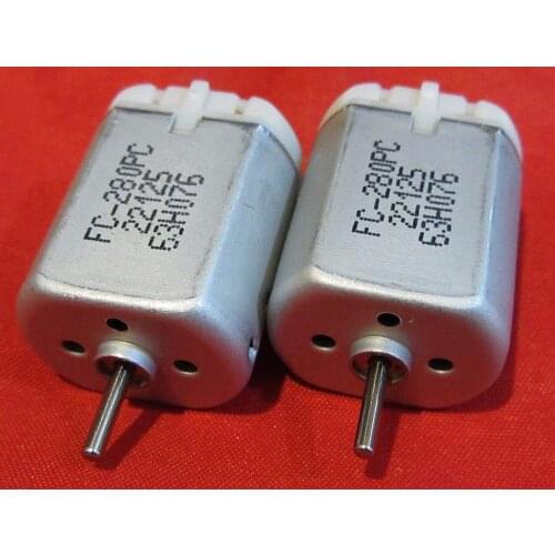 2pcs 10mm ROUND SHAFT FC-280PC-22125 Central Door Lock Actuator Motor ROUND SHAFT Circle Spindle Power Locking Repair Engine