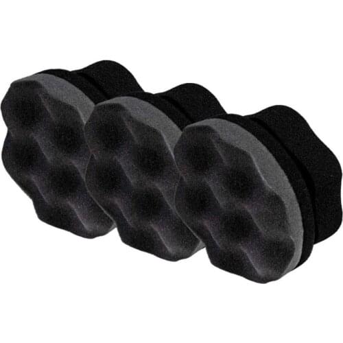 3 PCS Tire Cleaner Wheel Cleaner Rim Facilitates Car Tire Dressing Applicator Portable Handy Polishing And Waxing Sponge