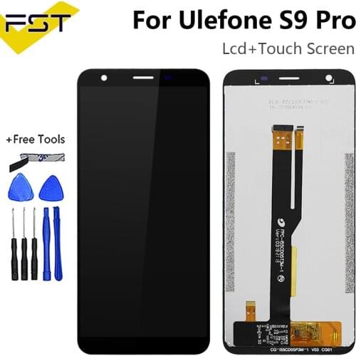 5.5''For Ulefone S9 Pro LCD Display+Touch Screen Digitizer Assembly+Tools And Adhesive For S9Pro Mobile Phone Accessories