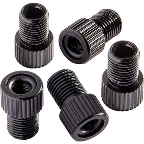 5PCS Brass Pumps Bicycle Convert Presta to Schrader Bike air Valve Adaptor adapters wheels gas nozzle Tube Tool Accessories