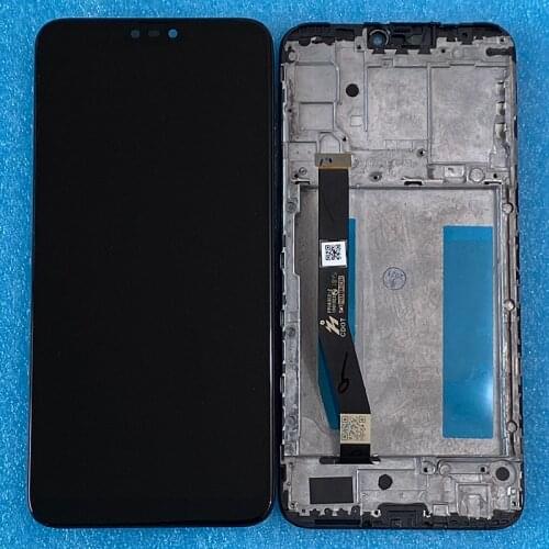 6.26" Original Axisinternational For Asus Zenfone Max Plus M2 Max Shot ZB634KL LCD Screen Display Frame+Touch Panel Digitizer