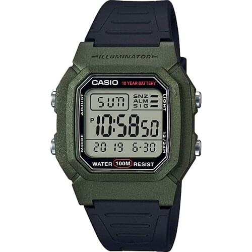 Casio Classic Quartz Stainless Steel 100% original official certified, mens top brand luxury quartz watch Waterproof, quartz