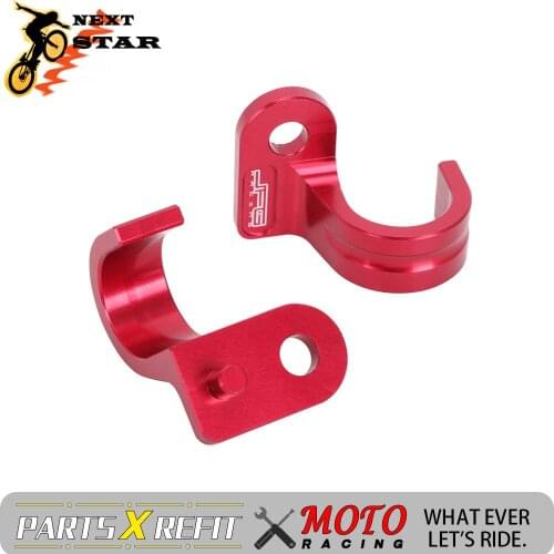 CNC Motorcycle Brake Hose Snap For Honda XR250R XR250L XR600R CR80R XR650L XR400R CR85R VTR1000F XR 250R 250L 600R 650L CR 85R