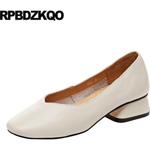 Retro chinese square toe designer shoes china ladies comfortable casual low heel spring autumn factory direct 2019 slip on women