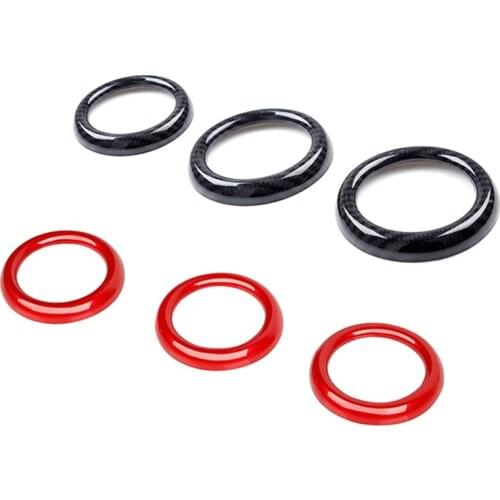 For Mazda CX-3 CX3 2015-2021 Car Styling Air Condition Air Vent Outlet Ring Cover Trim Accessories