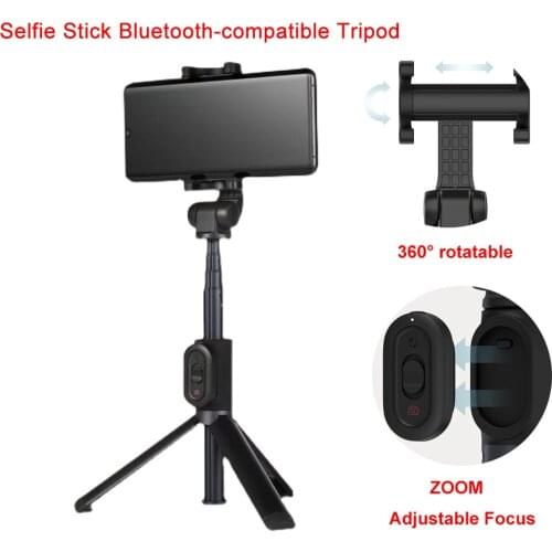 Newest Xiaomi Monopod Mi Selfie Stick Bluetooth Tripod With Wireless Remote 360 Rotation Flexiable/Wired Version Android IOS D5