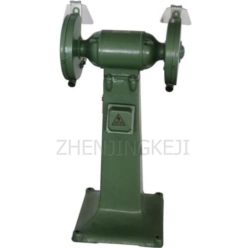 Floor-standing Grinding Machine 380V/500W Multifunction Electric Vertical Metal Stone Sanding Machine Industry Sharpener Tools