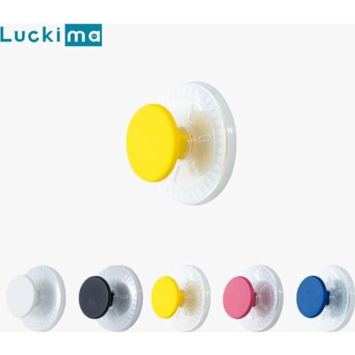 Wall Hooks Storage Holders Waterproof Oilproof Reusable Vacuum Hanging Hook for Kitchen Bathroom Office No Drilling