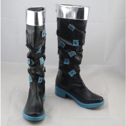 JoJos Bizarre Adventure 6 Jolyne Cujoh Jolyne Kujo Cosplay Shoes Boots Halloween Carnival Costume Accessories