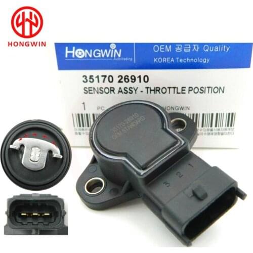 Genuine No.:35170 26910 Throttle Position Sensor Fits HHyundai Elantra 2.0L KKia Soul 1.6L 2.0L 07-12 35170-26910 ,3517026910